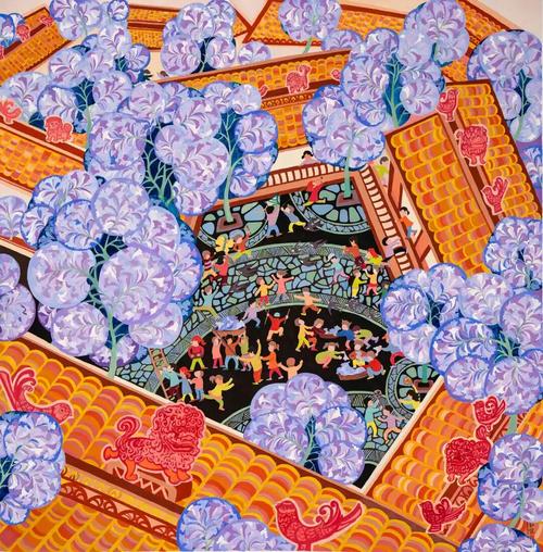 【金昌市网络文化产品 赏年画 过大年】"新生活&middot;新风尚&middot;新年画"优秀